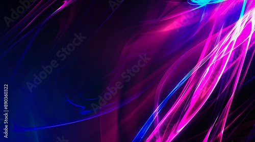 neon glow light background