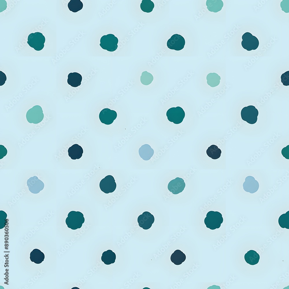 Abstract Polka Dot Pattern