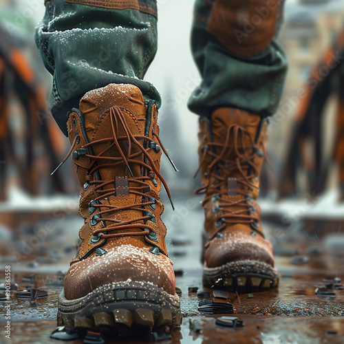 shoe, boots, shoes, leather, photo