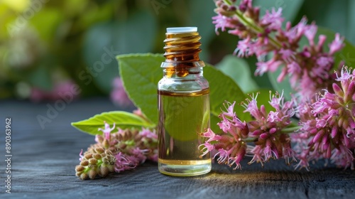 Elegant Spikenard Oil with Freshly Picked Flowers