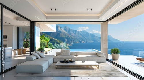 Modern Luxury Coastal Living Room