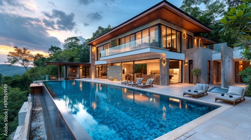 Modern Luxury Villa with Infinity Pool