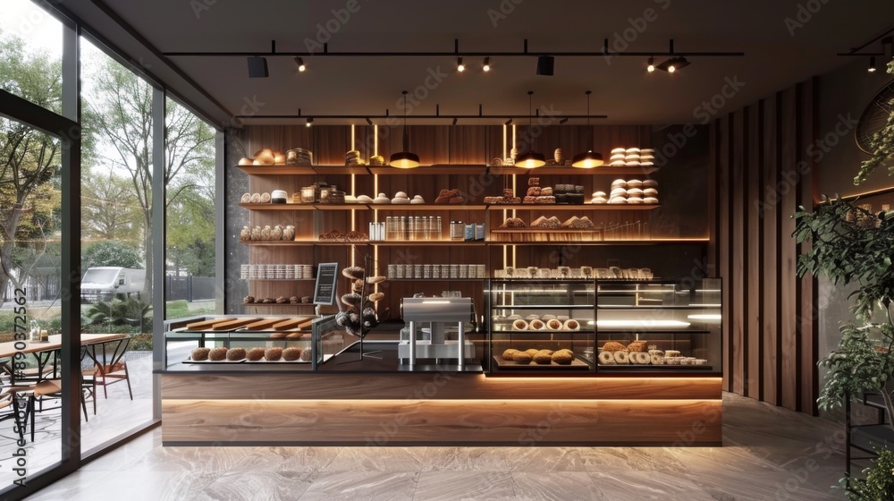 Modern Bakery Interior Modern Bakery Interior