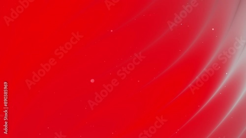 Abstract red design with glowing white lines and scattered dots, suitable for futuristic digital backgrounds or technologythemed projects. photo