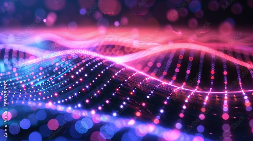 Visualizing large amounts of data using dots and vortexes. Sci-fi or finance design with complex data. Abstract flowing data. Vector art. Visualizing large amounts of data using dots and vortexes. Sci-fi or finance design with complex data. Abstract flowing data. Vector art.