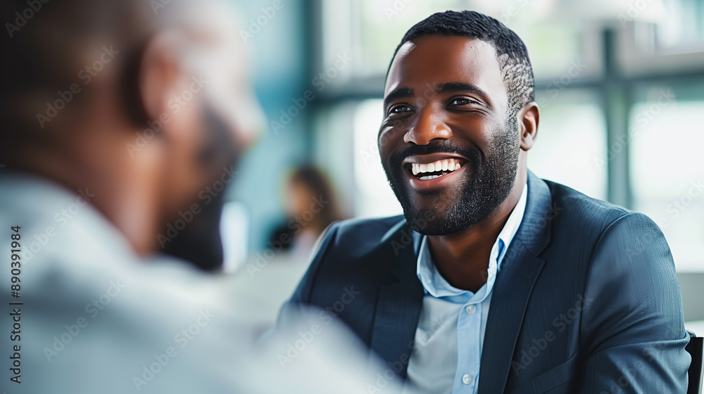 Colleagues Discussing Business. Generative AI Colleagues Discussing Business. Generative AI