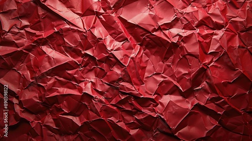 Handcrafted crumpled paper background