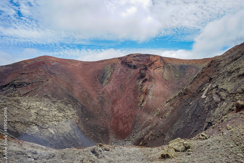 Vulkanlandschaft im Timanfaya-Nationalpark auf Lanzarote