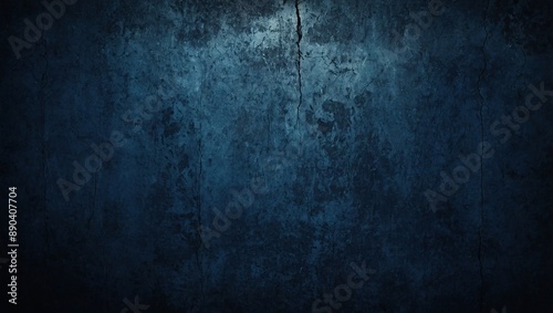 Grunge abstract navy blue texture backdrop