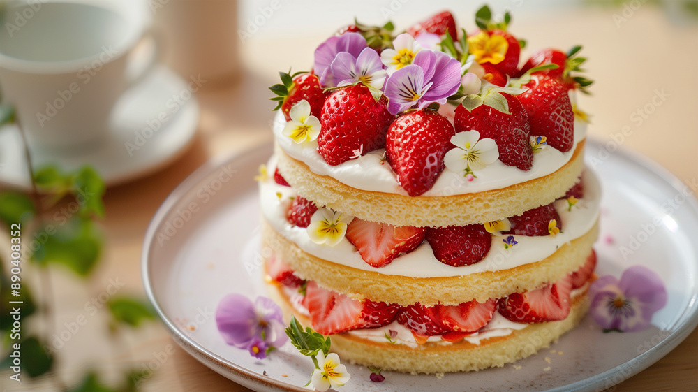 イチゴのショートケーキ イチゴのショートケーキ