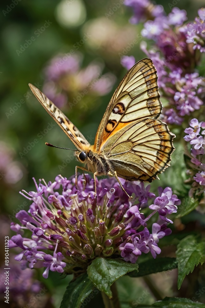 Butterfly on Flower