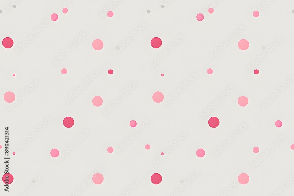Abstract Pink and Red Dot Pattern Abstract Pink and Red Dot Pattern