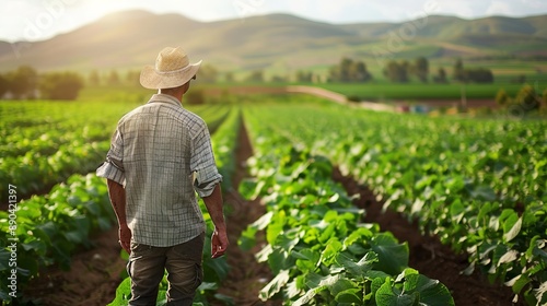 Farmers prepare the fertile land, nurturing the soil to grow crops. They oversee the entire process, from planting to harvest, investing in knowledge and resources to maximize their yields.