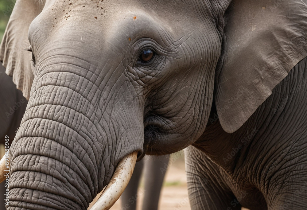 A close-up of an elephant's trunk, highlighting its incredible dexterity. A close-up of an elephant's trunk, highlighting its incredible dexterity.