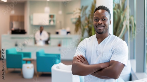 The smiling healthcare professional photo