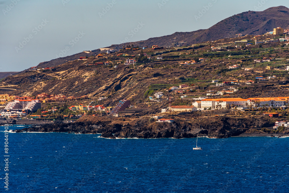 Paisaje en la isla de La Palma, Canarias. Paisaje en la isla de La Palma, Canarias.
