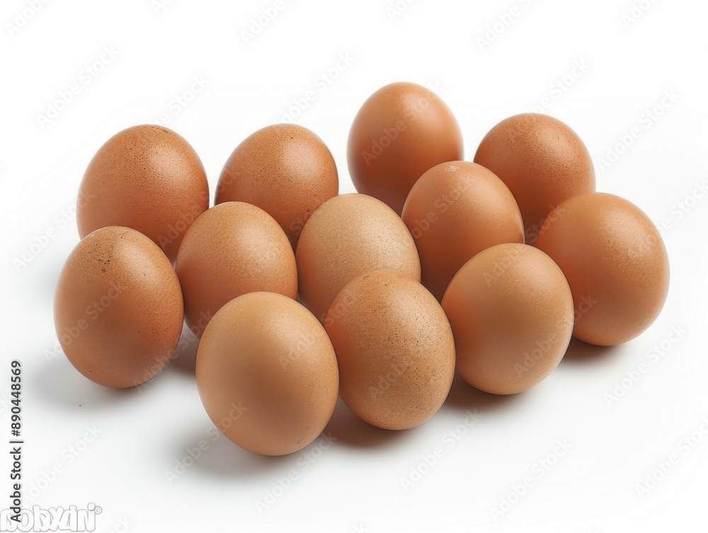 Brown Eggs. Fresh Ingredients for Breakfast. Organic Food Concept Brown Eggs. Fresh Ingredients for Breakfast. Organic Food Concept