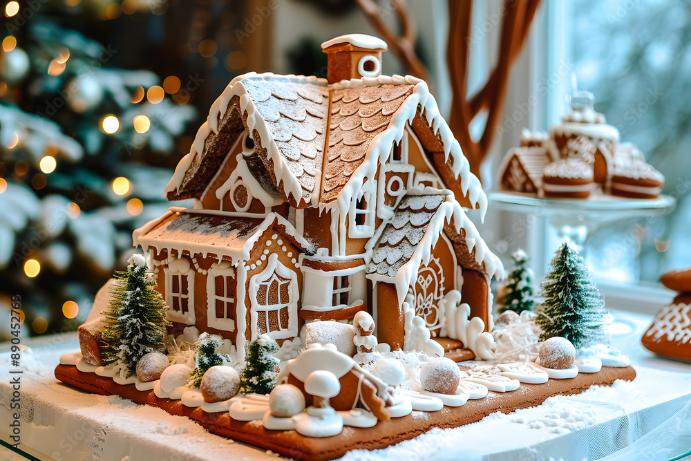 Maison en pain d'épices Maison en pain d'épices
