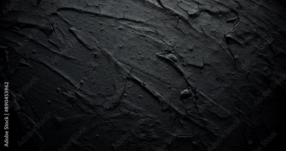 Rough rocky dark surface. Dark crumpled texture surface. Used as a background and texture. Rough rocky dark surface. Dark crumpled texture surface. Used as a background and texture.