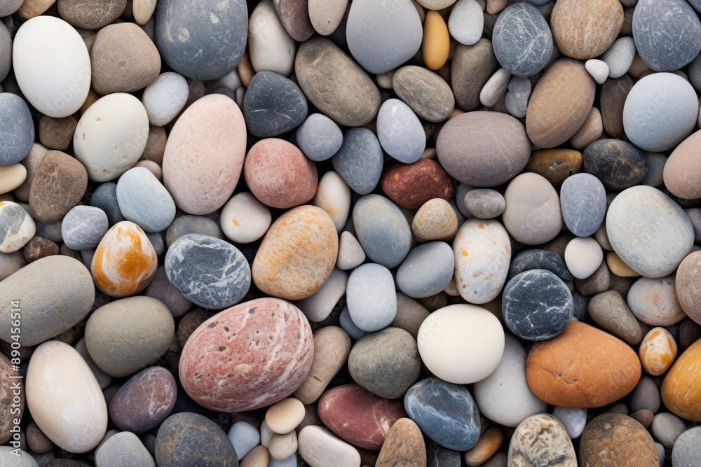 Processed collage of sea shore pebbles texture. Background for banner, backdrop or texture Processed collage of sea shore pebbles texture. Background for banner, backdrop or texture