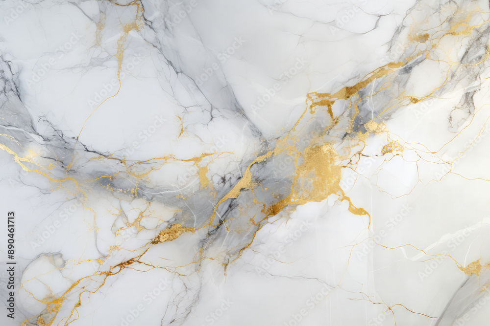 Processed collage of white and gold marble texture. Background for banner, backdrop or texture Processed collage of white and gold marble texture. Background for banner, backdrop or texture