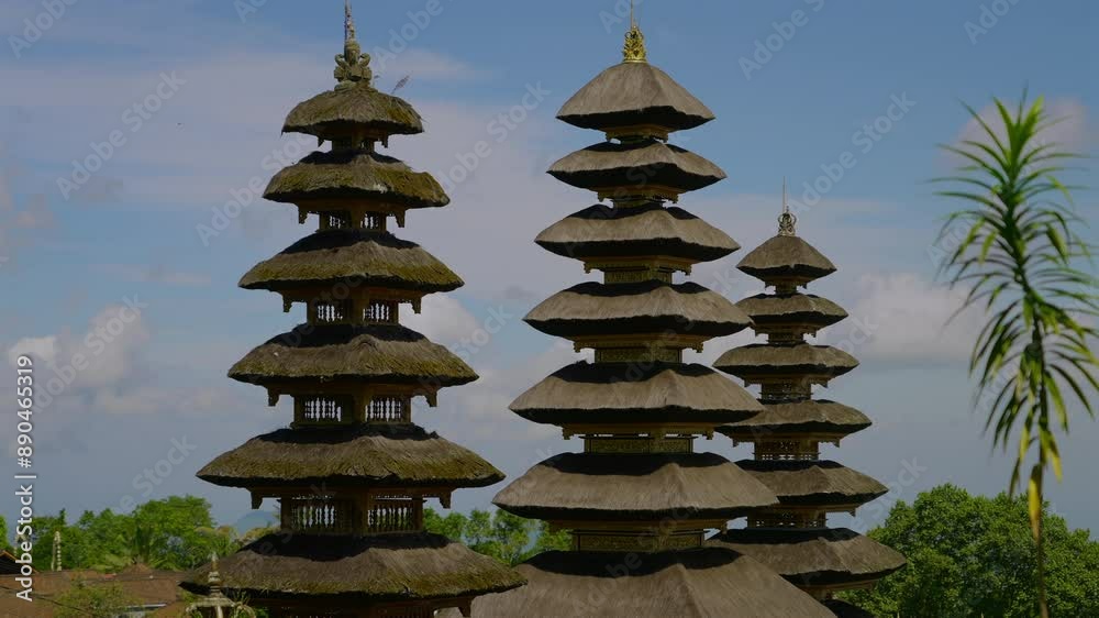 Great Besakih Temple. Bali, Indonesia slow motion Great Besakih Temple. Bali, Indonesia slow motion