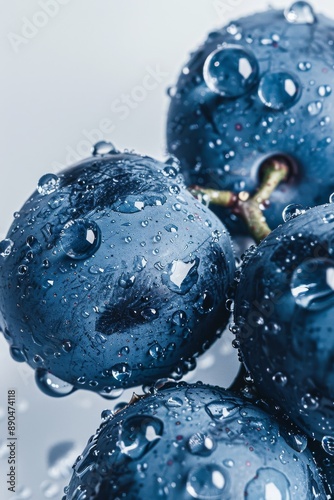 Mystic photo of Moon Drops Grape, isolated on white background
