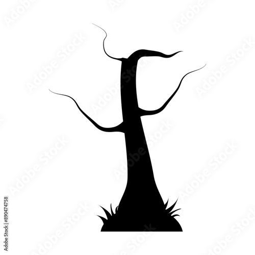 Tree Halloween Silhoutte