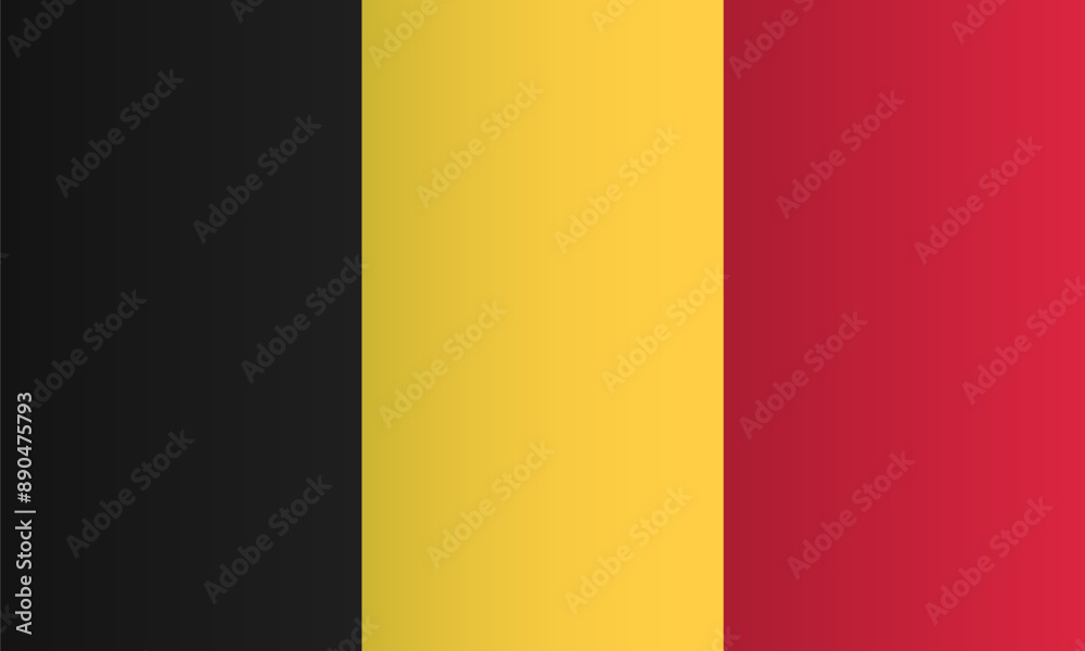 Belgium national flag. Vector illustration Belgium national flag. Vector illustration