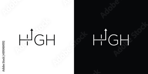 Unique and modern High logo design
