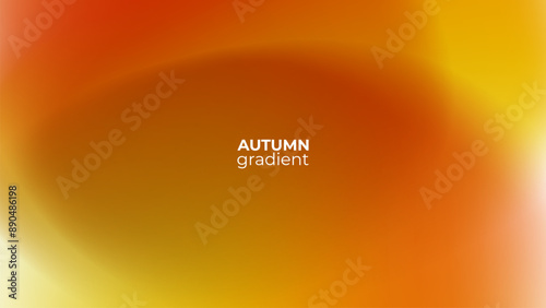 Autumn colors. Blurred background. Fall season banner with soft colored gradients for seasonal graphic design. Vector illustration.
