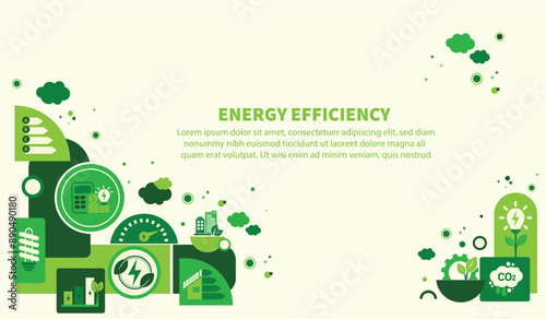 House energy efficiency, energy efficient rating class concept, eco home renovation save cost. Low-consumption ecological house. Green Building for Sustainable Development Concept