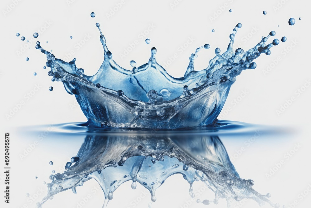 Clear isolated water splash in mid-air, frozen in motion, against a transparent background, perfect for adding to any design or composition. Clear isolated water splash in mid-air, frozen in motion, against a transparent background, perfect for adding to any design or composition.