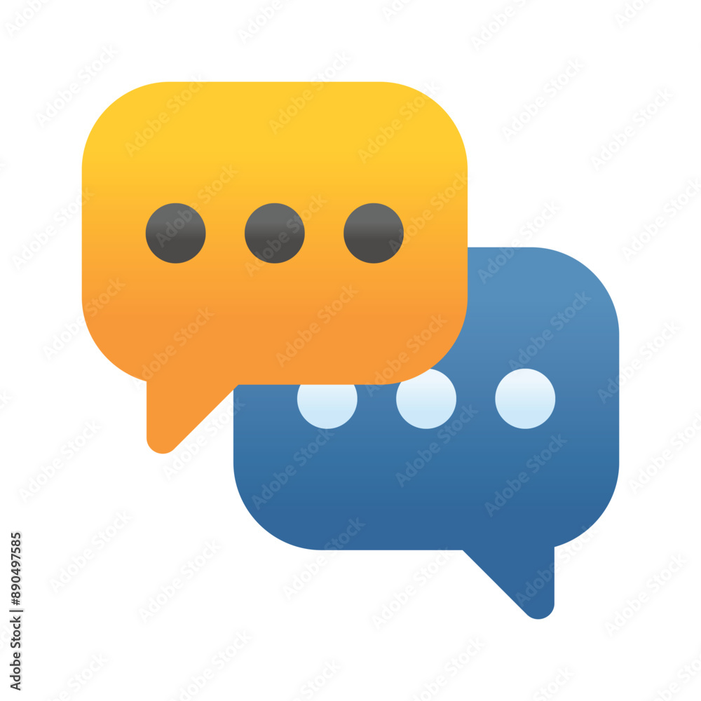 A speech bubble icon, used to represent dialogue, comments, and communication. A speech bubble icon, used to represent dialogue, comments, and communication.