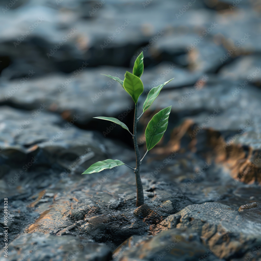 sprout on the ground sprout on the ground