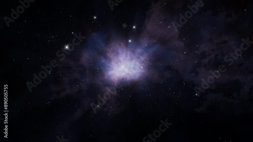 Supernova explosion seamless loop