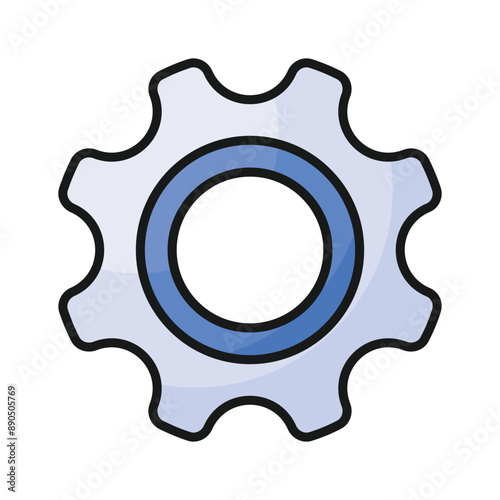 A setting icon typically represents a gear or cogwheel symbolizing options, preferences, or configuration settings