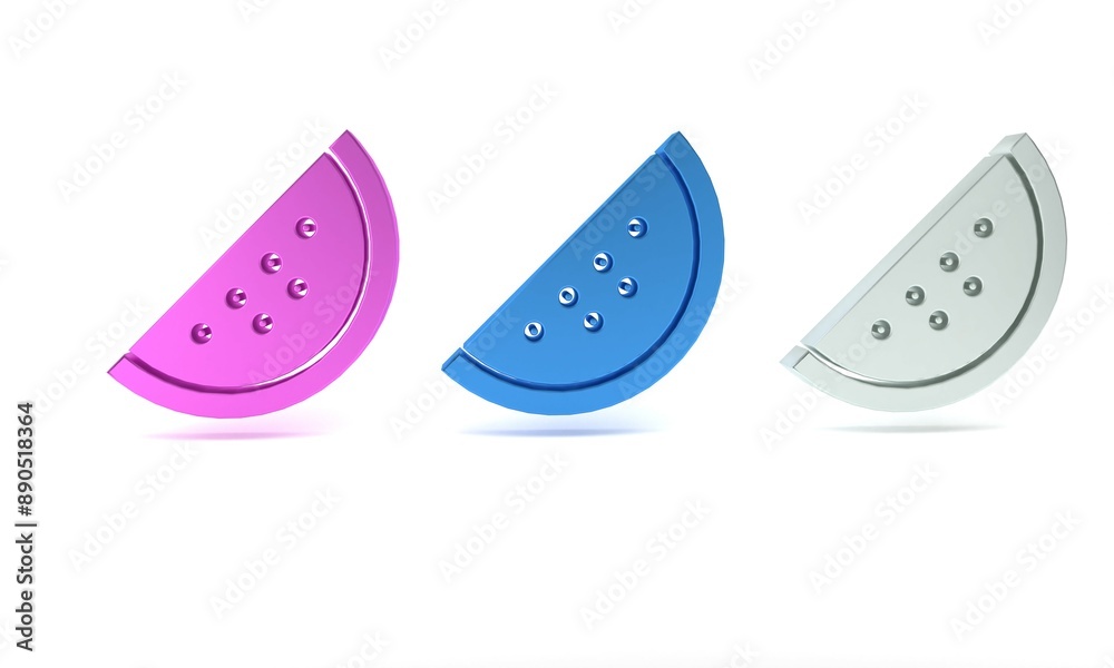 Colorful Casino slot machine with watermelon symbol icon isolated on white background. Gambling games. Minimalism concept. 3D render illustration Colorful Casino slot machine with watermelon symbol icon isolated on white background. Gambling games. Minimalism concept. 3D render illustration