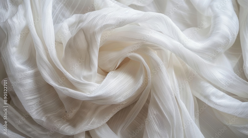 White Fabric Texture Background. White Fabric Texture Background.