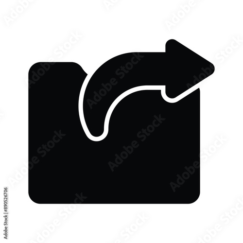 Shortcut app icon design isolated on white background