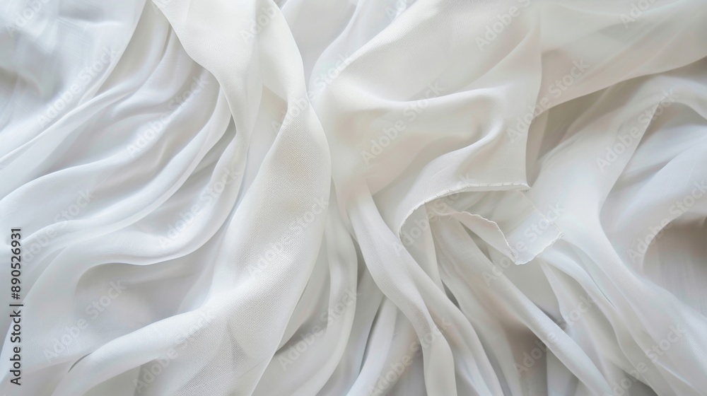 White Fabric Texture. White Fabric Texture.