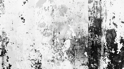 Wallpaper Mural Add a touch of urban style to your designs with this abstract black and white grunge texture. Torontodigital.ca