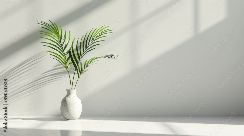 A Zebra Plant in a white vase rests on a table, with sunlight filtering through a window A Zebra Plant in a white vase rests on a table, with sunlight filtering through a window