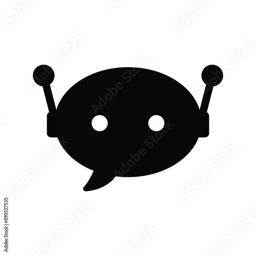 chatbot vector chat bot icon chat robot sign