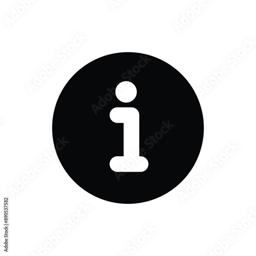 information icon vector, help info icon