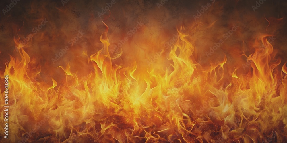 Blaze burning fire flame on art texture background AI-Created Content Blaze burning fire flame on art texture background AI-Created Content