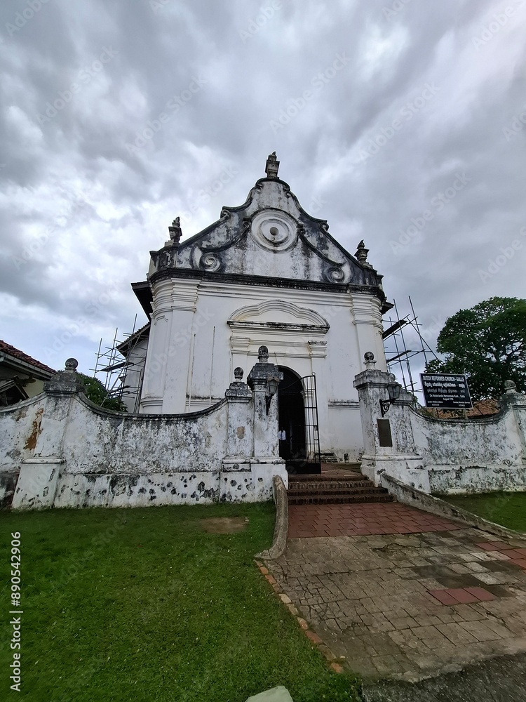 Naklejka premium Dutch church in Galle
