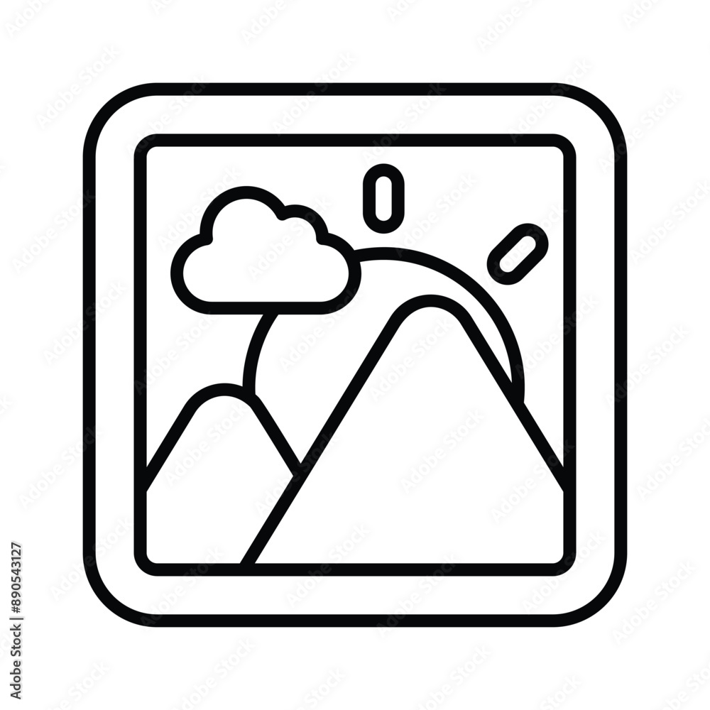 An image icon represents a visual element, used to symbolize photos, pictures, or graphics. An image icon represents a visual element, used to symbolize photos, pictures, or graphics.