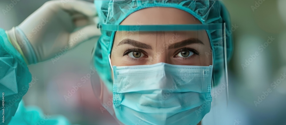 Close-up Portrait of a Female Healthcare Professional Close-up Portrait of a Female Healthcare Professional