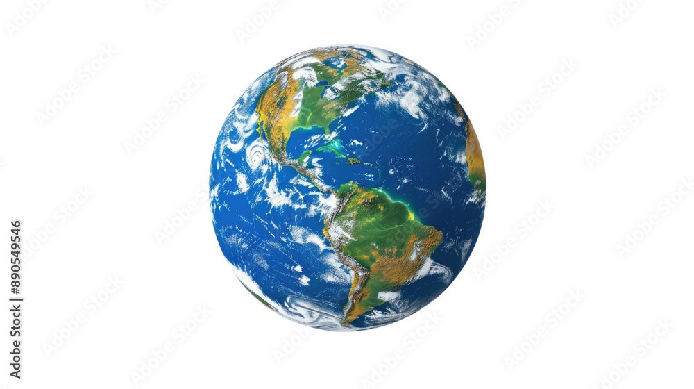 Fototapeta premium Globe transparent background